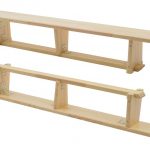 Võimlemispink puidust jalgadega 2.0 m