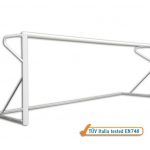 Jalgpallivärav teisaldatav 6 x 2 meetrit - 2 tk