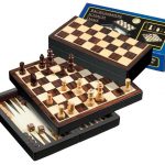 3 in 1 - Male, kabe, trikktrakk reisikomplekt