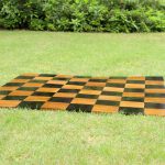 Malelaud tiigipuust 1.2x1.2 m