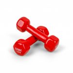 Vinüülkattega hantlid Trenas 2x1,5 kg