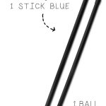 Saalihoki kaigaste komplekt BETA 95 cm 2 tk
