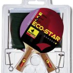 Lauatennisereketite komplekt Eco Star * koos võrguga