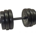 Hantel reguleeritavate raskustega 15 kg tsement