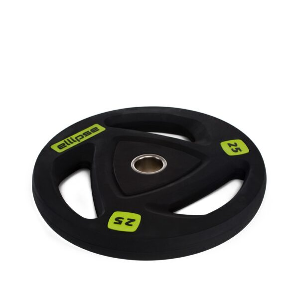 Olympic kummikattega raskus Ellipse 25 kg 50 mm