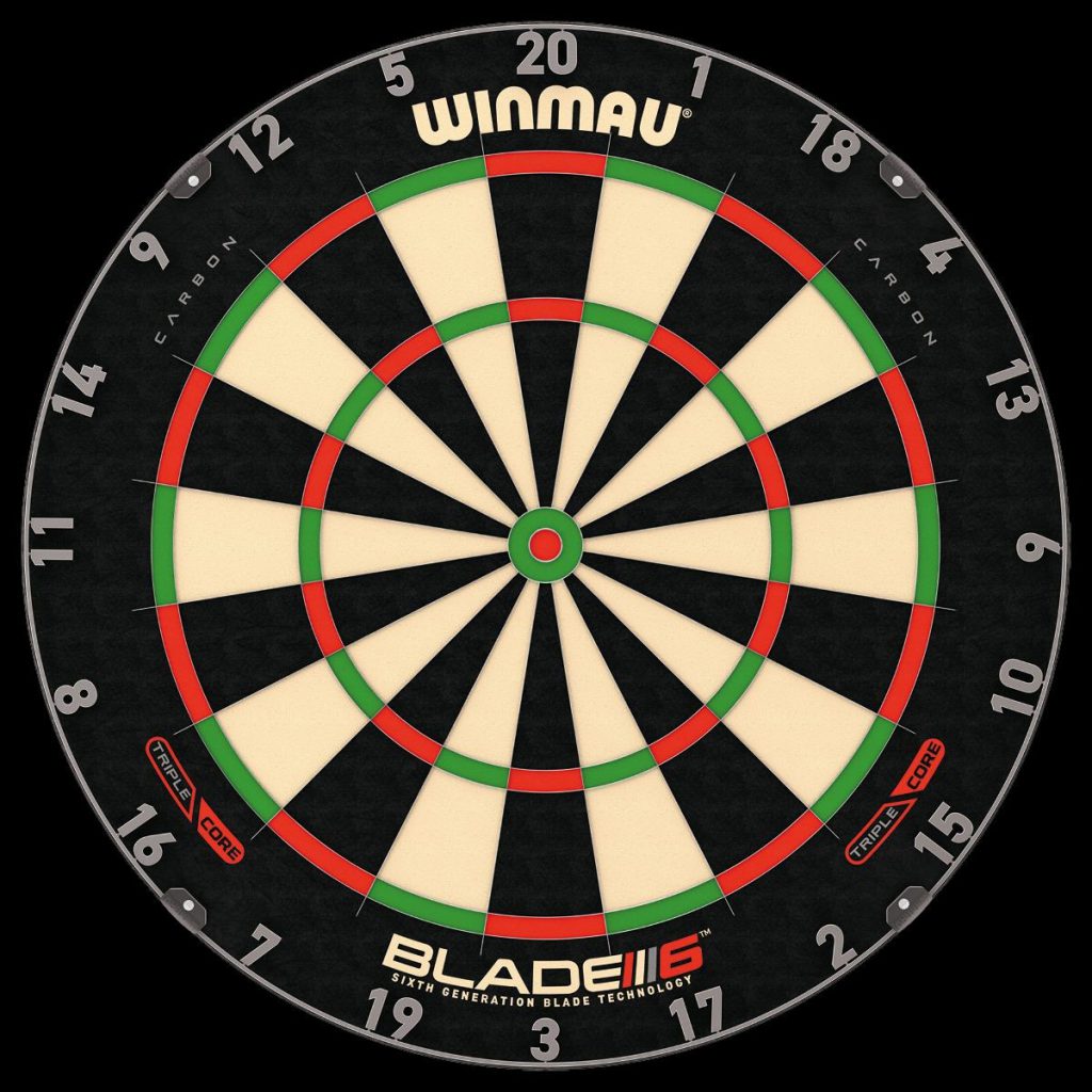 Noolemängulaud Winmau Blade 6 TRIPLE CORE