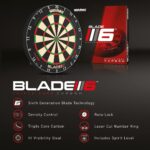 Noolemängulaud Winmau Blade 6 TRIPLE CORE