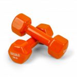 Vinüülkattega hantlid Trenas 2x3,0 kg