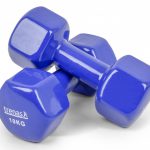 Vinüülkattega hantlid Trenas 2x10,0 kg