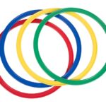 Võimlemisrõngaste komplekt 4 tk 60 cm lapik