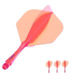 Winmau Fusion integreeritud vars koos lehvikuga oranž MEEDIUM