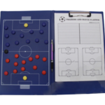 Jalgpalli taktikatahvel kokku pandav magnetiga