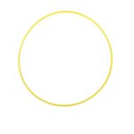 Võimlemisrõngas 90 cm neon