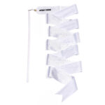 Võimlemislint Sport valge 2 m