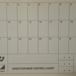 Orienteerumise kontrollkaart