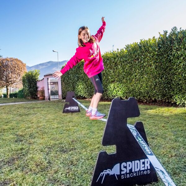Tasakaalulindi välikomplekt Spider Slackline 15 m - Image 11