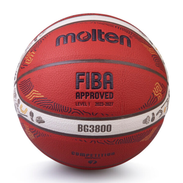 Korvpall Molten B7G3800-E5Z FIBA ​​​​Eurobasket 2025 - Image 3