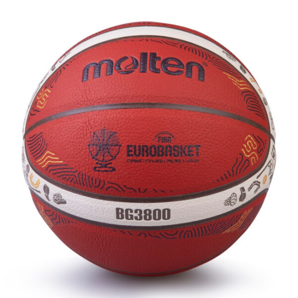 Korvpall Molten B7G3800-E5Z FIBA ​​​​Eurobasket 2025 - Image 1