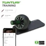 Kõhulihaste treeningrull ühe rattaga TUNTURI Pro Deluxe põlvematiga - Pilt 8