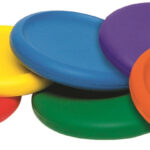 Lendavate taldrikute komplekt 6 tk vahtplastist