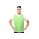 Kahtepidi kasutatav eraldusvest kollane/roheline noortele