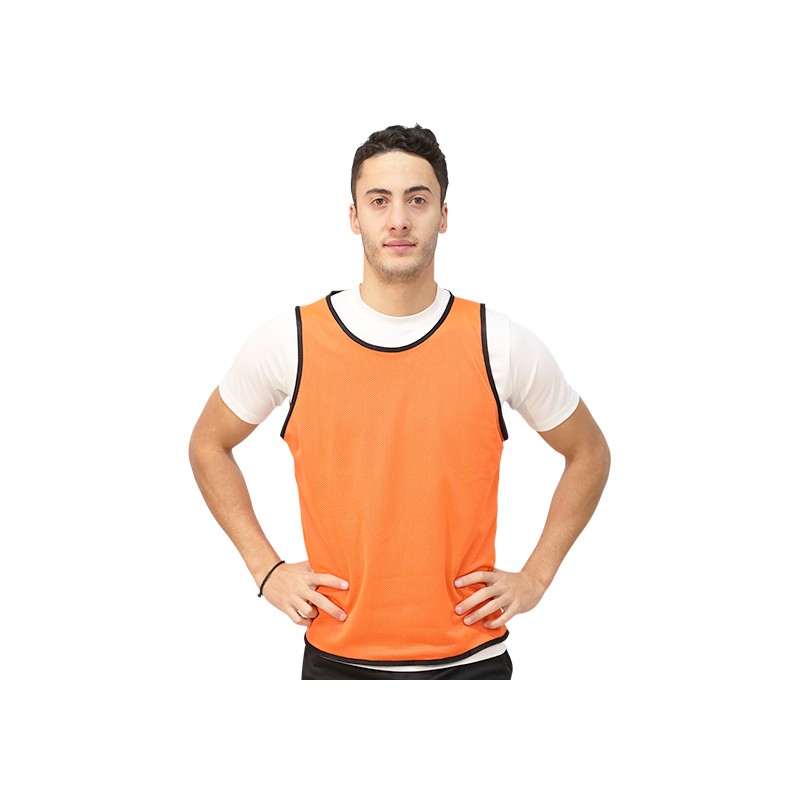 training-vest-reversible-unisex (5) Kahtepidi kasutatav eraldusvest oranž/must SENIOR - Image 1