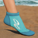 Rannavõrkpalli liivasokid Sprites türkiissinine suurus S (36-38,5)