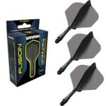 Winmau Fusion integreeritud vars koos lehvikuga hall medium - Image 3