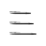Terasnoolte keeratavate otsade komplekt Harrows Quick must - Image 3