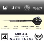 Nooled terasotsaga Harrows Chizzy 90% Series 4 Quick Point - Pilt 5