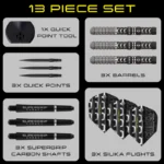 Nooled terasotsaga Harrows Chizzy 90% Series 4 Quick Point - Pilt 7