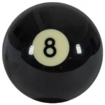 Piljardikuul must number 8 Aramith 57,2 mm