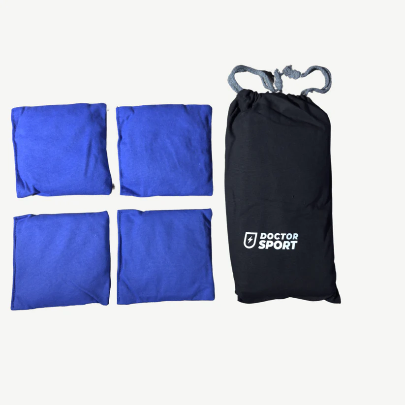 beanbagsblue Cornhole oakottide komplekt 4 x sinine 400 grammi - Image 1