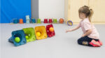 Vahtkummist pallide komplekt 6 tk 9 cm - Pilt 4