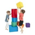 Pehmed ehitusklotsid lastele Spordas 7 tk komplekt - Pilt 6